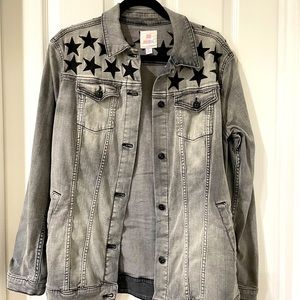 Lularoe Jaxon Denim Stretch Jacket